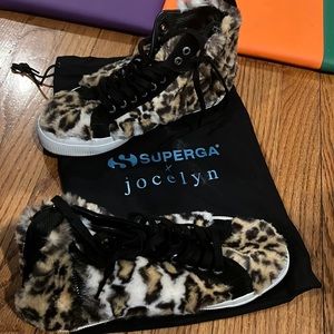 Superga x Jocelyn Brand New women’s 8.5 Animal Print Sneaker